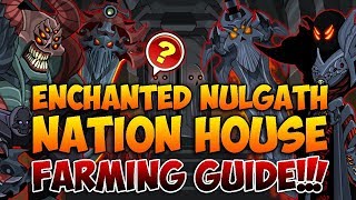 ENCHANTED NULGATH Nation House Farming Guide AQWorlds [upl. by Bartie43]