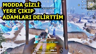 MODDA GİZLİ YERE ÇIKIP ADAMLARI DELİRTTİM  MÜTHİŞ KÖRPÜ MAÇI SOLO SQUAD PUBG MOBİLE [upl. by Grega]