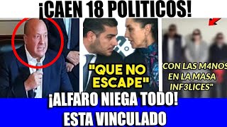 VIERNESAZO CON CLAUDIA NADI SE METE ¡HARFUCH SE LA COBRA AL PELON CAEN 18 POLITICOS POR NARC0S [upl. by Voe]