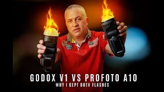 Godox V1 vs Profoto A10 which one to get [upl. by Minsat109]