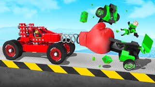 Build The BEST JOUSTING CAR Challenge Trailmakers [upl. by Foulk]