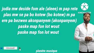 jeff prospermap fon lot wout video lyrics [upl. by Marissa322]