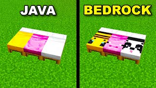 45 Differences Between Minecraft Java and Bedrock You Never Knew [upl. by Novello]