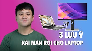 3 LÆ¯U Ã khi xÃ i MÃ€N HÃŒNH Rá»œI cho LAPTOP [upl. by Monteith]