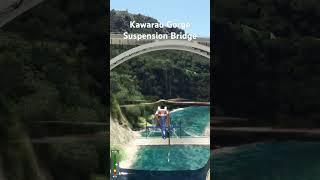 Kawarau Gorge Suspension Bridge [upl. by Latsirk]