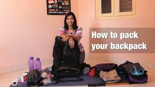 How To Pack Your Backpack  Indiahikes [upl. by Mandeville654]