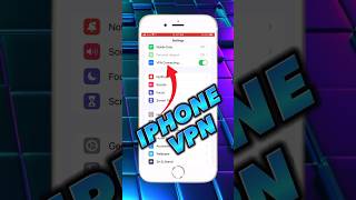 Iphone vpn trick😱secure ✅📲shorts youtubeshorts [upl. by Nahshon]