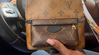 LOUIS VUITTON PALM SPRINGS MINI ❌ DISCONTINUED 😢 UNDERRATED MINI marquitalvluxury [upl. by Aitital]