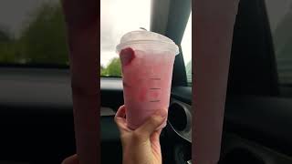 Starbucks pink drink starbucks drink pinkdrink [upl. by Lucey341]