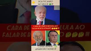 LULA FAZ CARA DE CÍNICO AO FALAR QUE BOLSONARO FALHOU AO TENTAR ENVampNENR ELE [upl. by Claudie486]