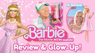 Hi Barbie The Barbie movie Margot Robbie Doll 🎀⭐ Review Unboxing amp MadeToMove Match [upl. by Woermer575]