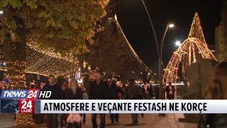 Atmosferë e veçantë festash në Korçë [upl. by Johnette]