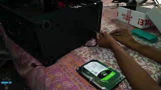 Seagate barracuda 1TB HDD from techmartunboxin unboxing and installation [upl. by Rehm479]