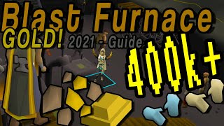 OSRS Smithing gold  Blast Furnace 340k xph [upl. by Gustavus]