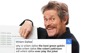 Willem Dafoe Answers the Webs Most Searched Questions  WIRED [upl. by Haisa842]