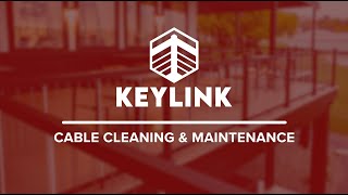 Cleaning and ReTensioning Your Keylink Cable Systems [upl. by Aerdnahc]