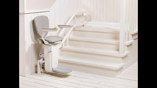 OtoLift 2 Curved Stair Lift  BM Stairlifts [upl. by Aneekahs]