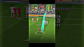 Irwin Vs Roberto Carlos  Freekick Volley amp Curl Challenge 🚀 efootball2025 efootball [upl. by Nyllek]