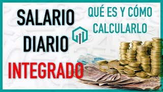 Salario Diario Integrado SDI Cómo calcularlo [upl. by Raye980]