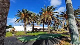 Only 26 degrees Caleta de Fuste Fuerteventura in March 2024 Walk along the promenade with my dog [upl. by Cleve]