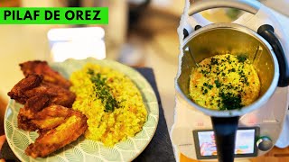 Pilaf de orez cu legume  retetethermomixtm6 [upl. by Lenno457]