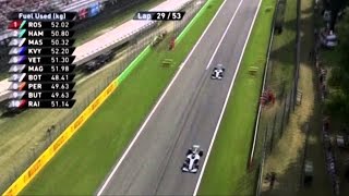 A1 Report  Luis Hamilton triumfon në Monza Alonso jashtë Nico Rosberg i dyti [upl. by Eiralam]