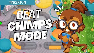 How to Beat CHIMPS Mode Hard on Tinkerton  BTD6 Strategy [upl. by Eusoj180]