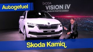 Allnew Skoda Kamiq small SUV REVIEW  Autogefuel [upl. by Graniela]