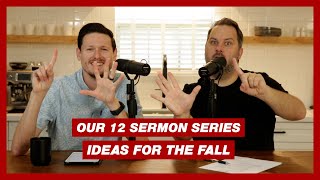 12 Sermon Series Ideas for Fall [upl. by Charil680]