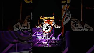 Gyomei Himejima VS Michikatsu Tsugikuni  Demon Slayer shorts [upl. by Florri]