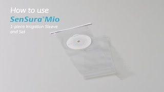 SenSura® Mio 1piece irrigation sleeve and set  how to use [upl. by Ramirolg825]