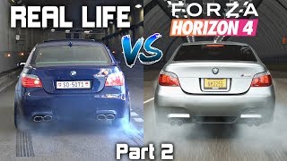 Forza Horizon 4 vs REAL LIFE Engine Sounds Comparison  PART 2  Vulcan LaFerrari C63 amp More [upl. by Enovi]