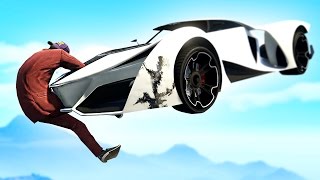 EXTREME RUNNERS vs FLYING CARS GTA 5 Funny Moments [upl. by Jeb]