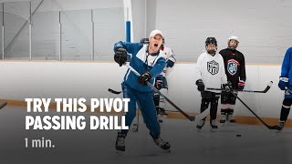 Try This Pivot Passing Drill [upl. by Ailegna]