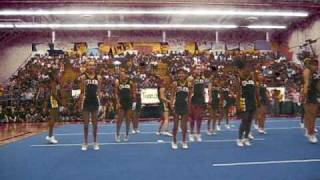 Cajon High School Cheer Homecoming 09 routine [upl. by Gabrielle]