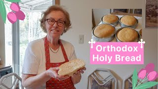 How to Make Macedonian Lituria  Orthodox Holy Bread  Posno Recipe [upl. by Erdua]