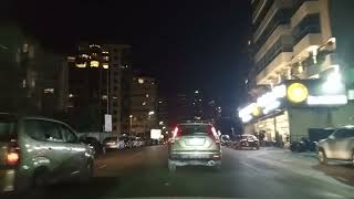 BAABDA TO VERDUN BEIRUT LEBANON NIGHT ROADTRIP MUNA TAYU [upl. by Laurentium518]