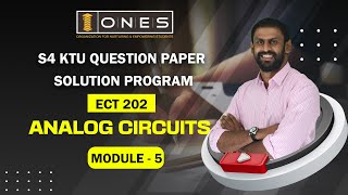 S4 KTU 2019 Scheme Question Paper Solution 2022  ANALOG CIRCUITS ECT 202  Module 5 [upl. by Bergh]