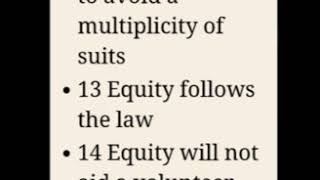 Child Support  To Win Use These Maxims of Equity [upl. by Boak]