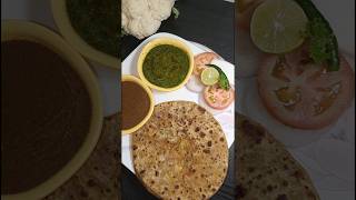 Gobhi paratha shorts youtubeshorts [upl. by Pudendas568]