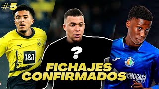 ÚLTIMOS RUMORES Y FICHAJES YA CONFIRMADOS MERCADO INVIERNO 2324 5 [upl. by Anujra]