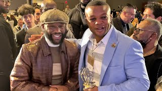 FLOYD MAYWEATHER GIVES ILUNGA MAKABU ADVICE ON HOW TO BEAT CANELO AT FIRST MEETING [upl. by Mairem]