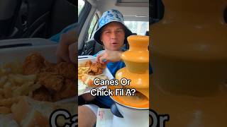 Trying Canes with Chick Fil A Sauce [upl. by Adiaros474]