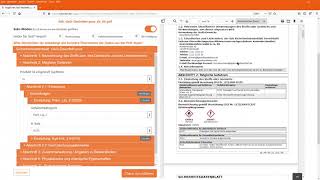 Sicherheitsdatenblatt automatisiert in GeSi³ einlesen  Anleitung für SDBErsteller [upl. by Nivlen]