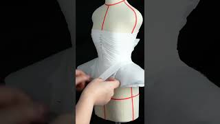 How To Use Jelimate Half Scale Dress Form To Make Sewing And Make Mini Dress Clothing Design [upl. by Eiramrefinnej]