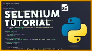 Python Selenium Tutorial 1  Web Scraping Bots e Testes [upl. by Sezen]