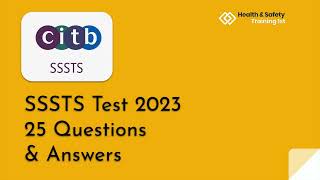 SSSTS Practice Test  25 Questions amp Answers [upl. by Naillig869]