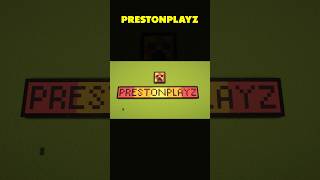 PrestonPlayz Satisfying Sand Art in minecraft prestonplayz preston shorts [upl. by Llenrub]