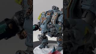 Space Wolves Redemptor Dreadnought Warhammer 40k [upl. by Pettit926]