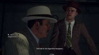 LA Noire  Juan Francisco Valdez Interrogation at Central Station [upl. by Aysahc]